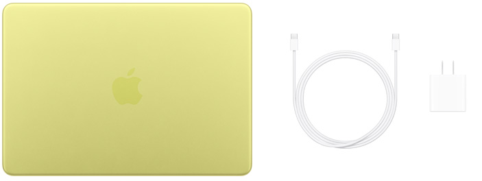 13 英寸 MacBook Neo、USB-C 充电线和 20W USB-C 电源适配器