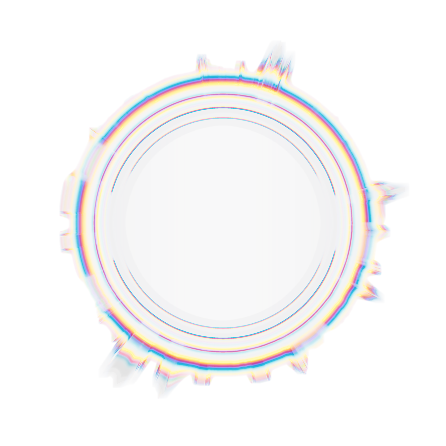 圆形音浪涟漪；位于其中心位置的文字显示：智能噪声控制。非天籁，不入耳。