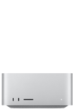 Mac Studio 的正面视图